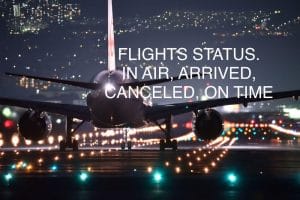 Check all arrival and departure flights status to and from Los Angeles International Airport LAX