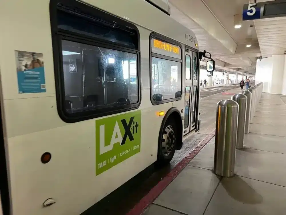 how and where to catch your ride when you land in LAX ?