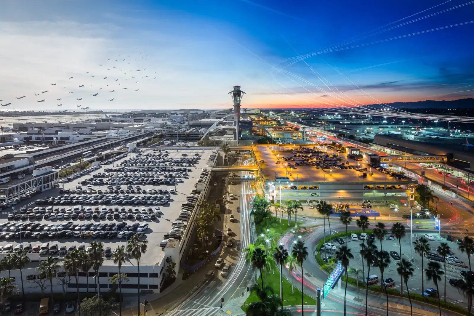 how and where to catch your ride when you land in LAX ?