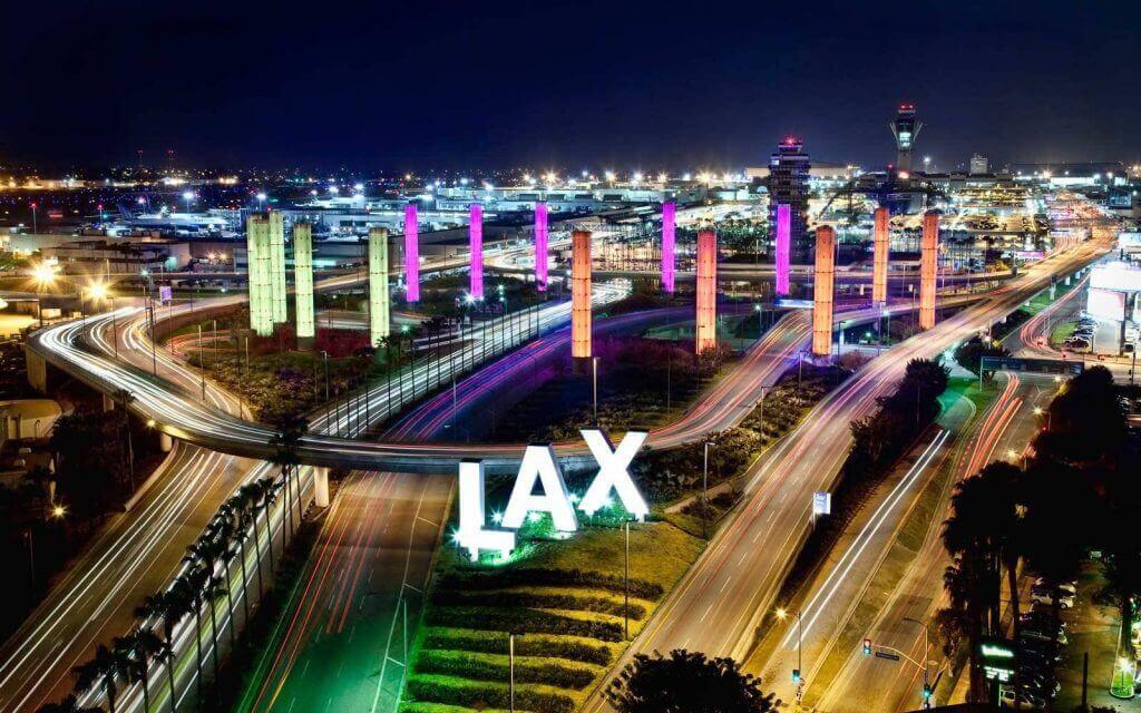 Transportation service Rosie taxi cab provides airport transportation to and from Los Angeles International Airport LAX
