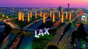 how and where to catch your ride when you land in LAX ?