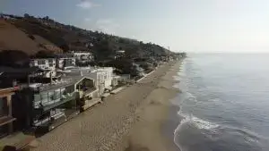 Beautiful view of Malibu CA