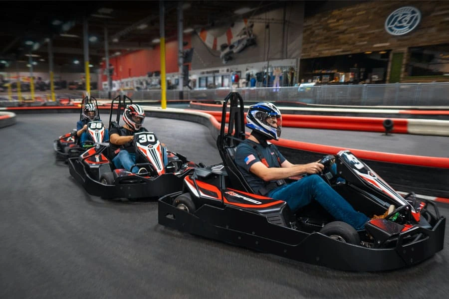 K1 Speed indoor go kart racing track