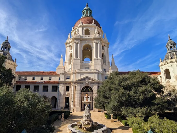 Pasadena City Hall historic architecture Pasadena California