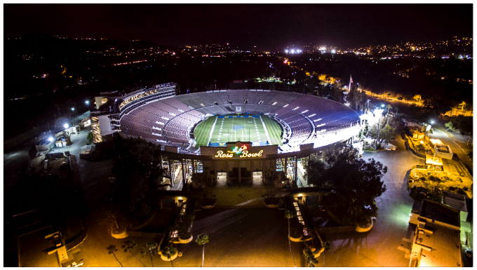 Rose Bowl Stadium Pasadena California