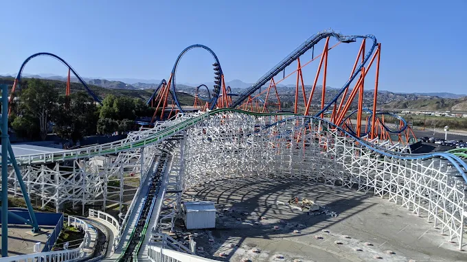 Six Flags Magic Mountain Santa Clarita California