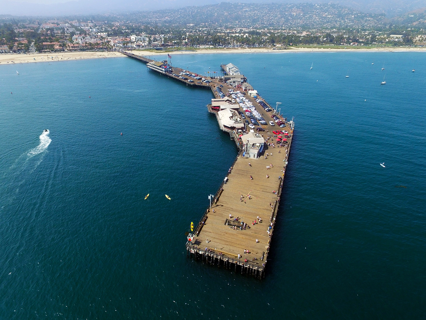 Stearns Wharf in Santa Barbara California