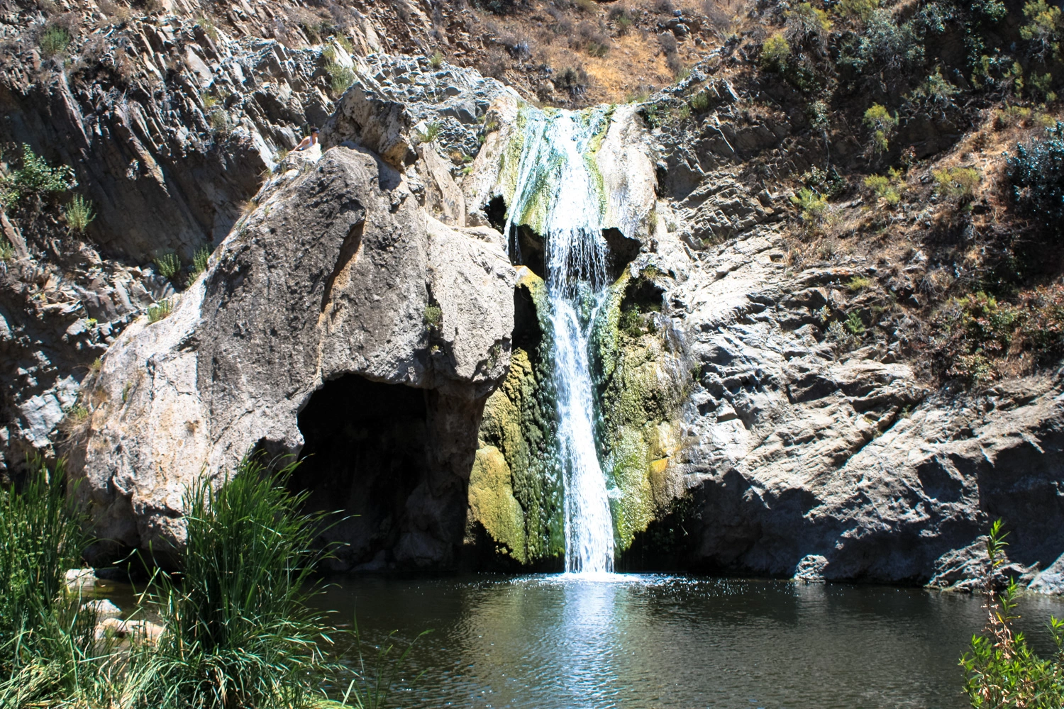 Paradise Falls at Wildwood Regional Park in Thousand Oaks
