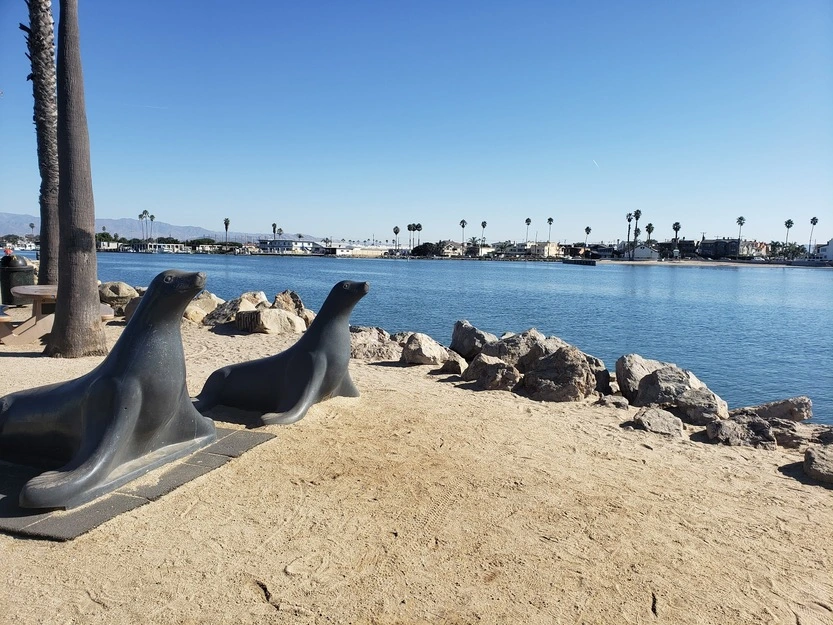 Hollywood Beach and Channel Islands Harbor Oxnard California
