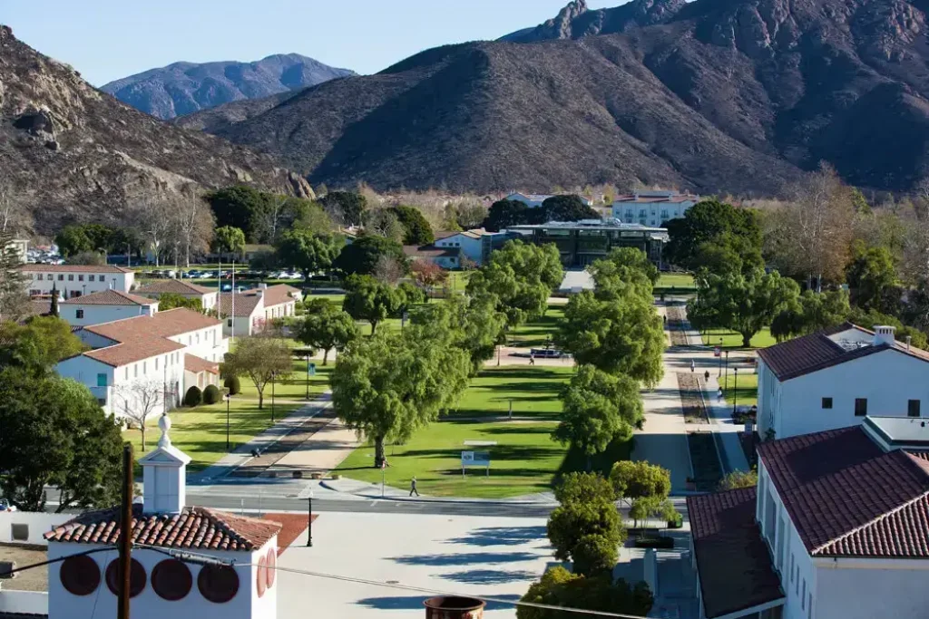 Inside the campus CSUCI