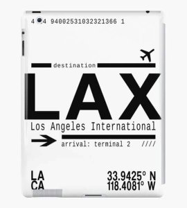 how and where to catch your ride when you land in LAX ?